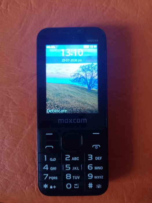 Telefon MaxCom Classic MM248, negru