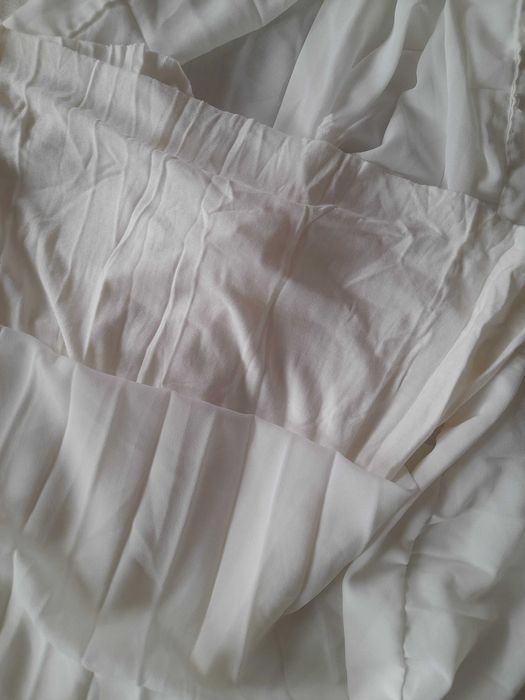 Къса бяла рокля Солей