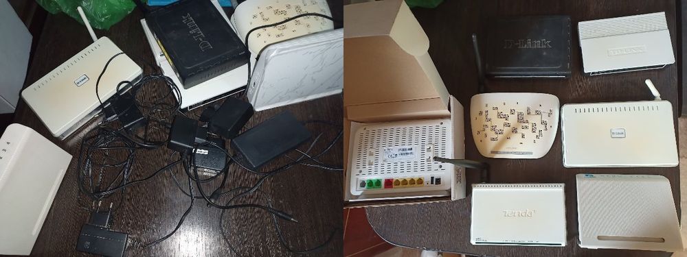 Модем роутер разные