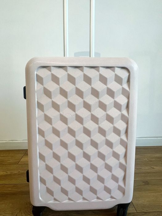 Samsonite оригинал чемодан самсонайт розовый средний багаж