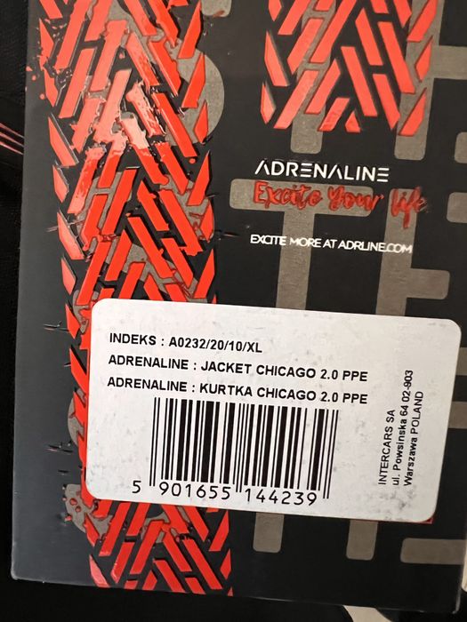 Echipament Adrenaline Chicago 2.0 nou.XL