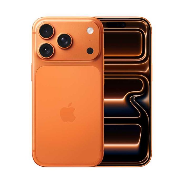 НОВ! 24М ГАРАНЦИЯ! iPhone 17 Pro * Лизинг от 48€/мес Cosmic Orange / silver 256Gb сив бял оранжев