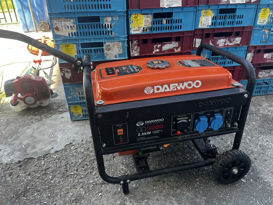 Генератор за Ток Почти нов Daewoo2.5kw