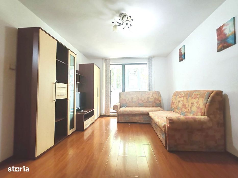 Apartament 2 camere Trivale, confort 1, parter, centrala, mobilat
