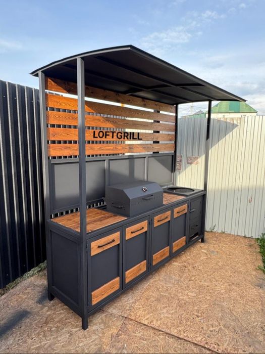 Мангал в стиле LOFT