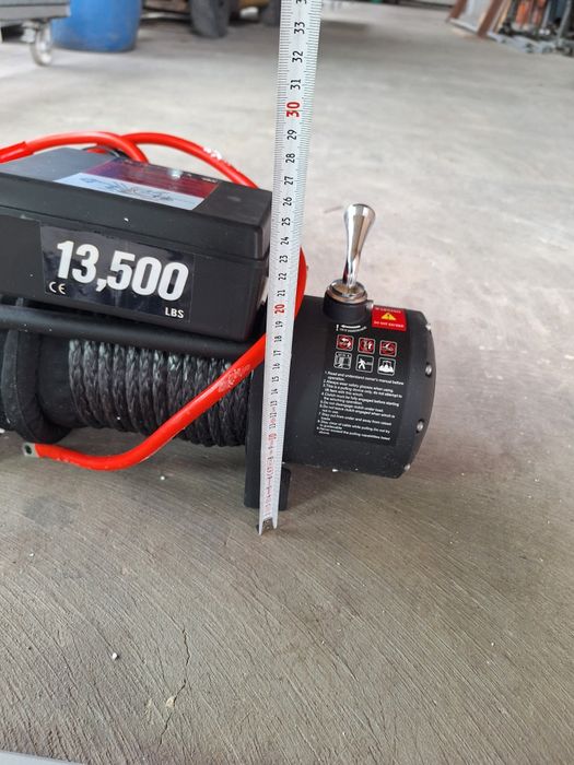 Лебедка 12V, 13500 LBS,