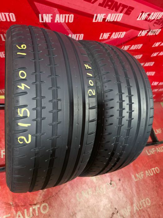 Anvelope de VARA - 215/40/16 - Continental - 7.5 MM - DOT 2017 !