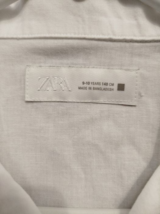Рубашка Zara. 9 - 10 .