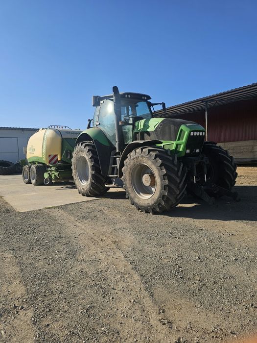 Baloti paie dreptunghiulari mici si mari/presa/balotiera KRONE big pack/tract0r deutz 275cp