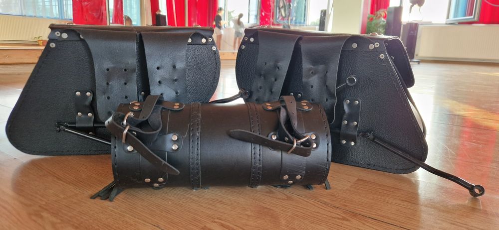 Genti piele Moto