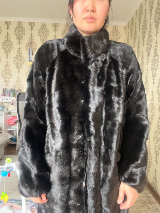 Норковая шуба б/у