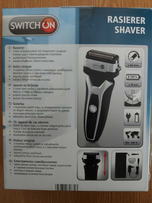 Aparat pentru ras – barbierit, alimentare acumulator sau 220V