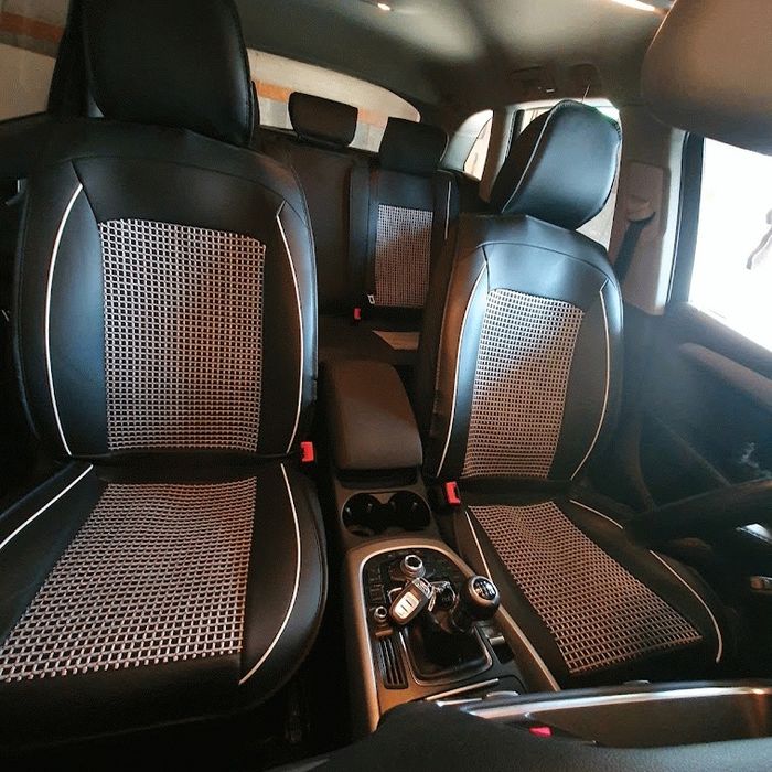 Huse piele auto noi Audi q5 Passat b6