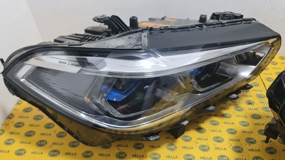 Far faruri full led laser BMW X5 G05 X6 G06 F95 F96 bara aripa armatur