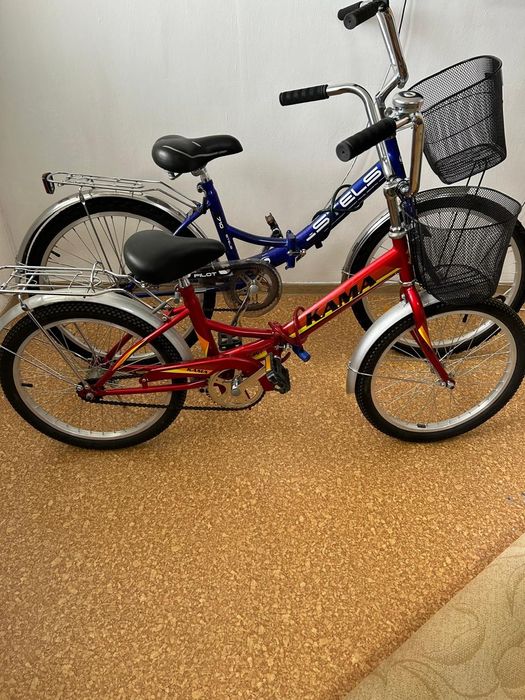 Велосипед красный