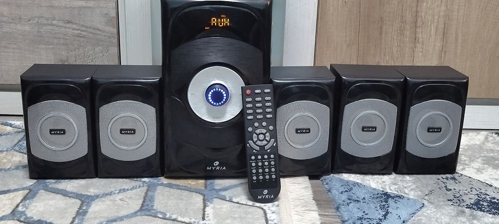 Sistem audio 5.1 Myria RC-5108 - Cutie + Telecomandă
