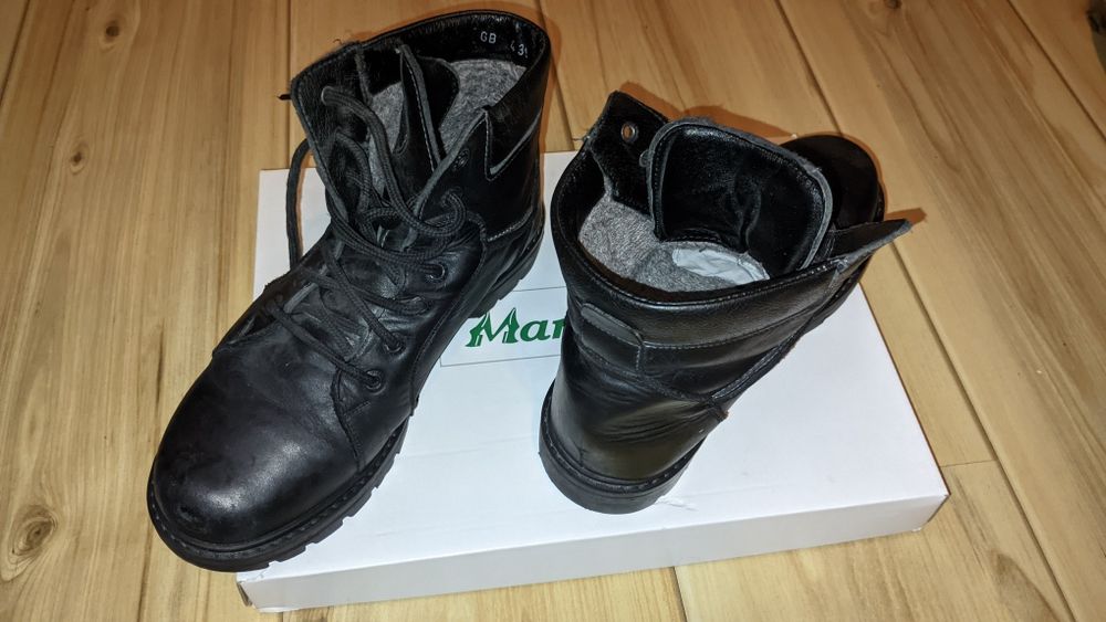 Ghete din piele, mărime 38