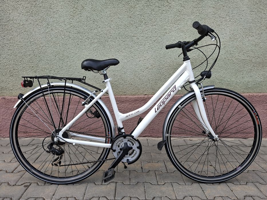 Bicicleta dama Leopard aluminiu, 21 viteze, roti 28