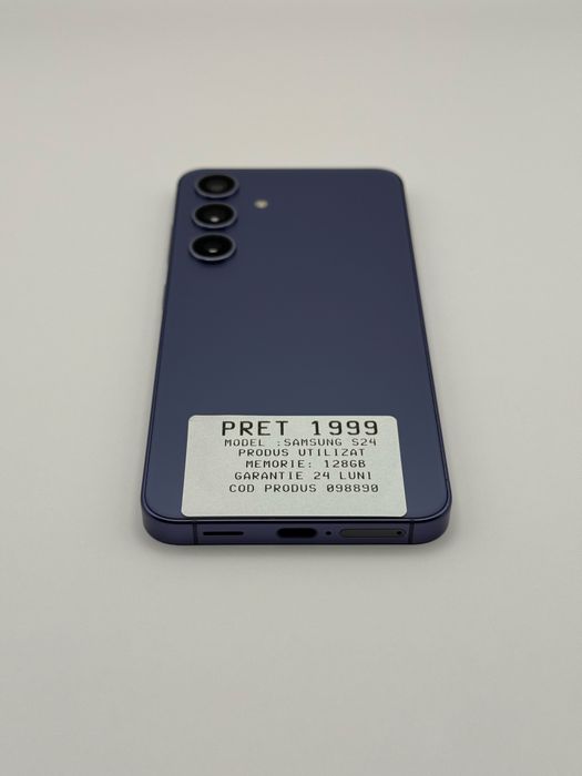 MAGAZIN VINDEM SAMSUNG : Samsung S24 | 128 GB | foarte bun | 24 luni garantie