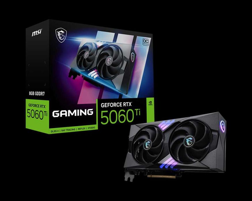 Видеокарта MSI Gaming GeForce RTX 5060 Ti 8 ГБ