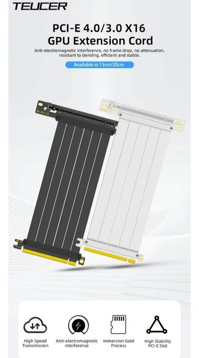 Продам райзер для видеокарты Teucer