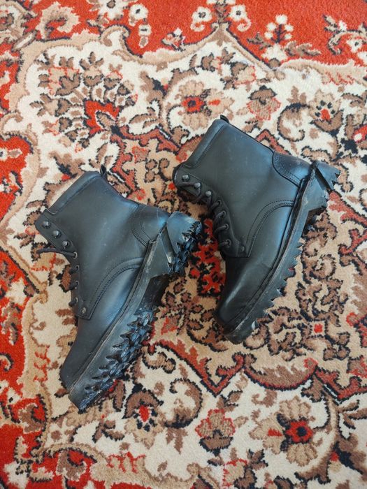 Bocanci piele Ducatex cu vârf metalic