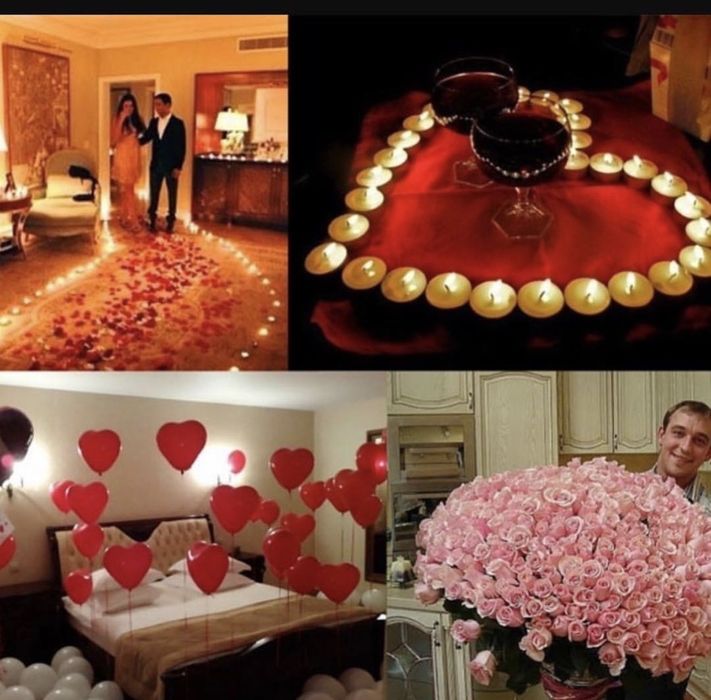 Лепестки роз для оформления