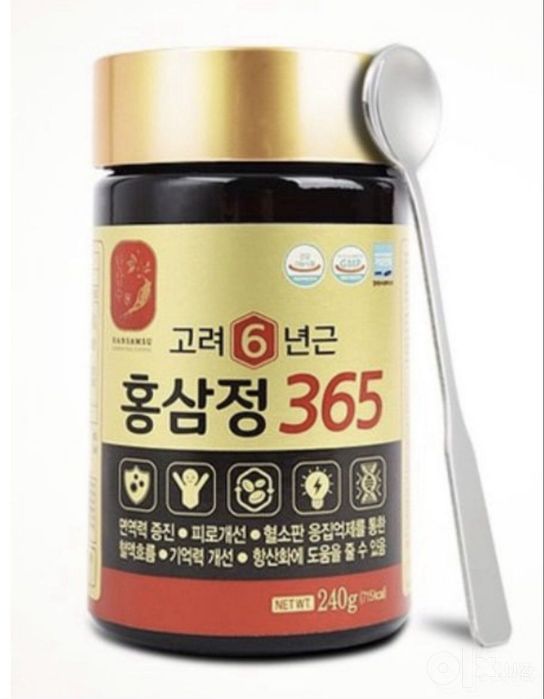 Tabiiy Korea qizil jenshen