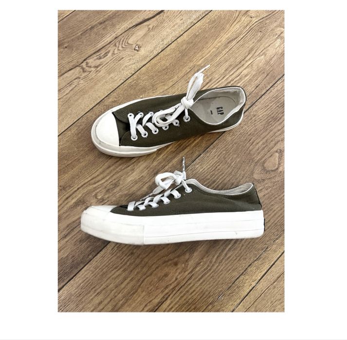 Кеды Gap продам хаки зеленый