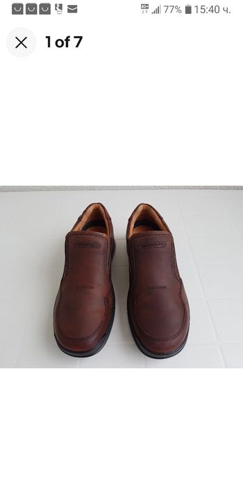 Ecco мъжки обувки ест.кожа 43н.