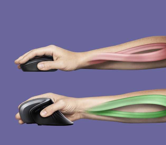 Ергономична оптична мишка Trust Verro