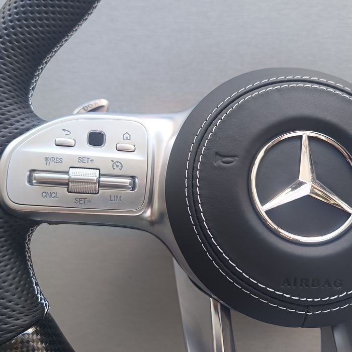 Карбонови Amg волан за Mercedes КАРБОН G/ E / C / S - CLS, GLE, CLS др.