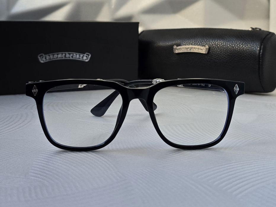 Очила за компютър Диоптрични рамки прозрачни слънчеви chrome hearts