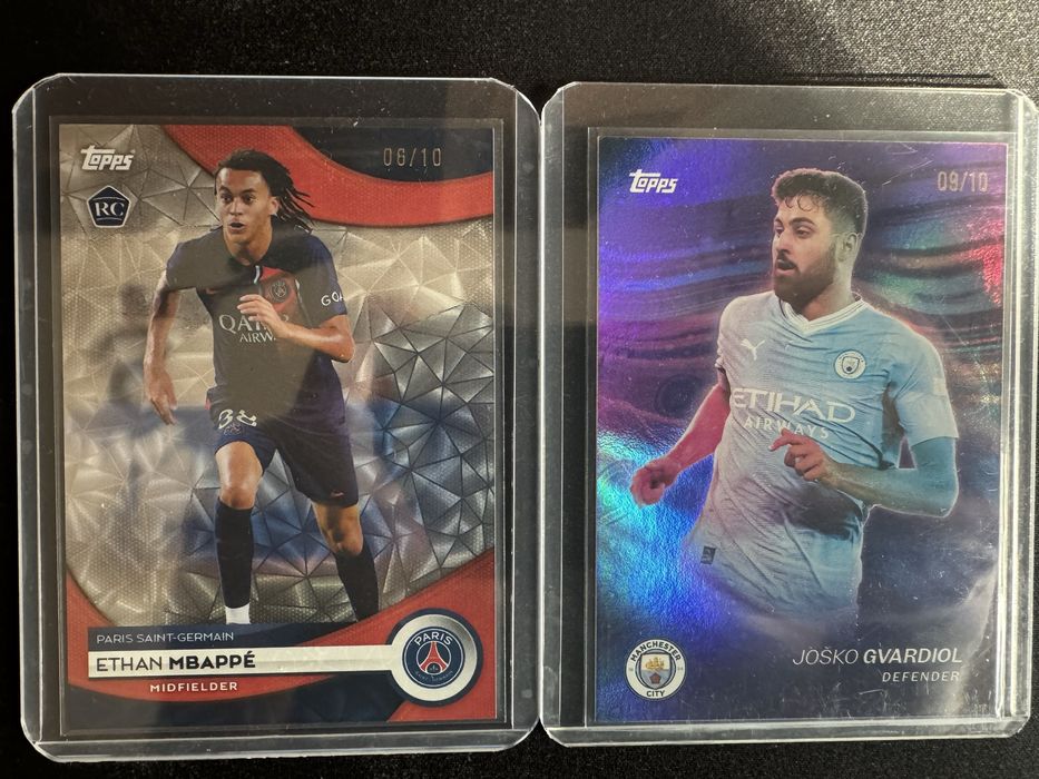 Номерирани футболни карти