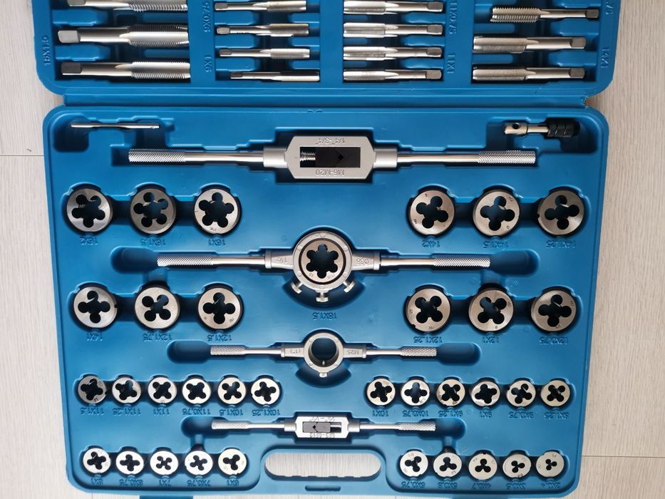 Set/Trusa tarozi și filiere 110piese-trusa filiere tarozi 110 pcs