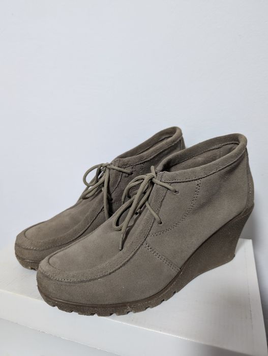 Pantofi piele întoarsă