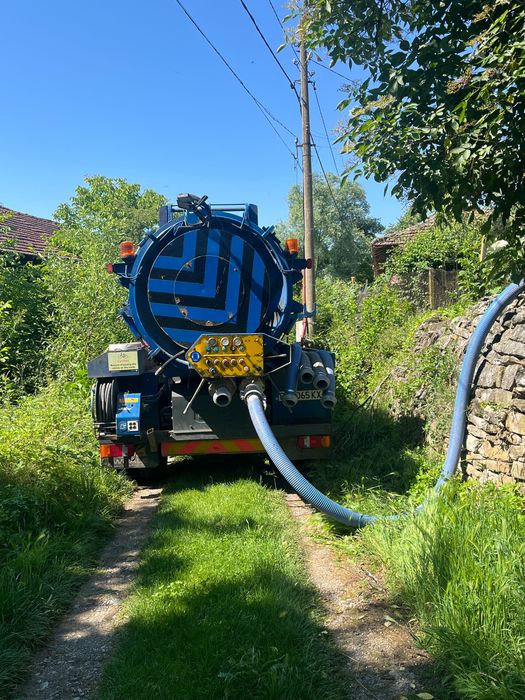 Отпушване на канали и Източване септични ями Велико Търново и региона!