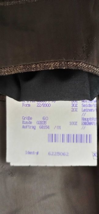 Sacou Guy Laroche matase si in marimea 60 -XXL