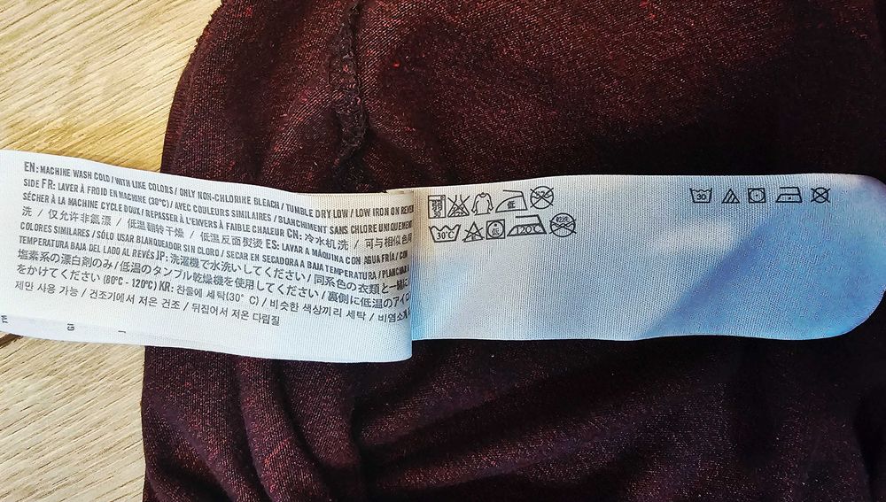 Tricou Holiester California, marimea S, vișiniu