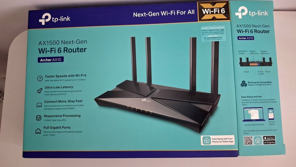 Router - AX 1500 Next-Gen Wi-Fi 6 Router