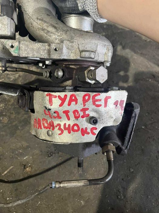 турбина за volkswagen touareg 2014г. 4.2tdi 340ks