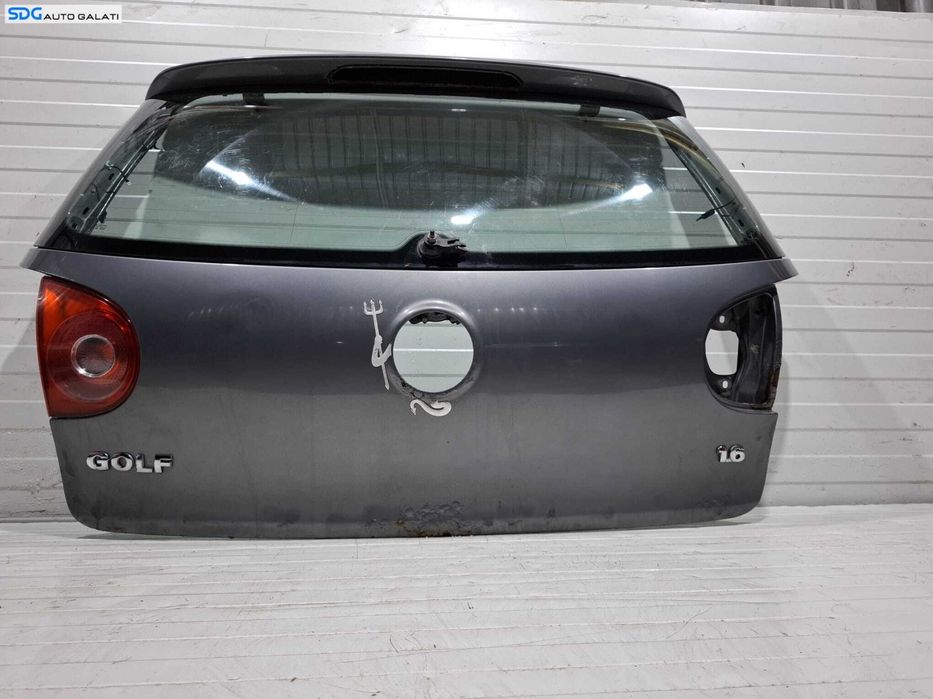 Haion Hayon Portbagaj Dezechipat cu Luneta Geam Sticla Volkswagen Golf 5 Hatchback 2004 - 2008 Culoare LA7T [L3824]