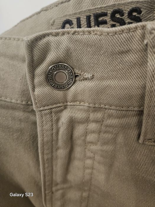 Pantalon scurt din denim elastic ptr barbati