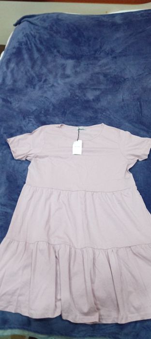 Дамска рокля в два цвята