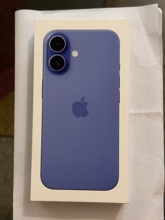 ЧИСТО НОВ! Гаранция! iPhone 16 - Ultramarine - 128 GB