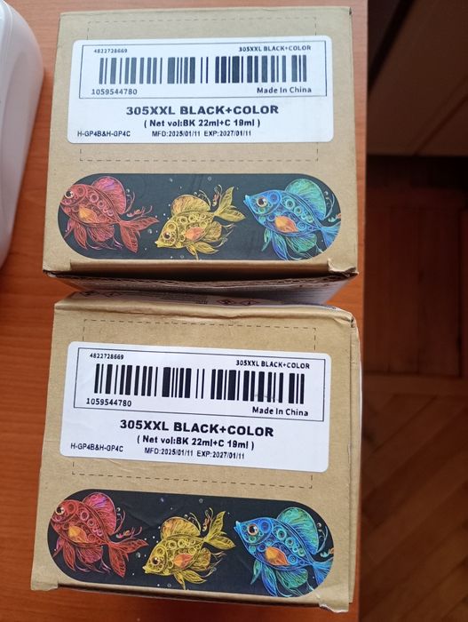 Vând cartușe HP 305XXL