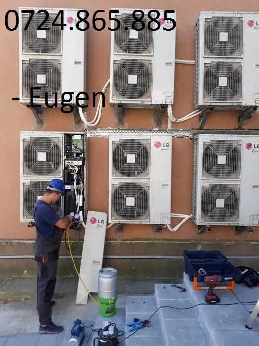 Reparatii aer conditionat incarcare freon ieftin deplasare orice zona