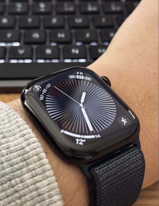 10 Series jet black 46mm