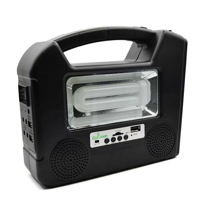 Panou solar incarcare orice telefon radio 3 bec panou dublu bluetooth