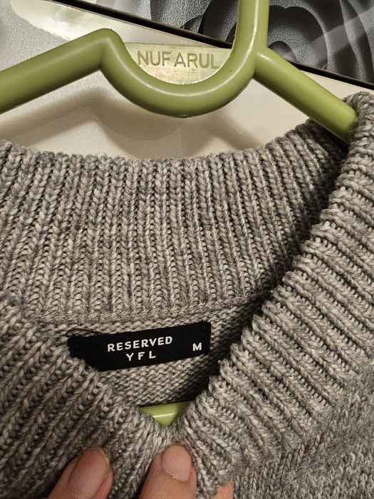 Pulover gri Reserved